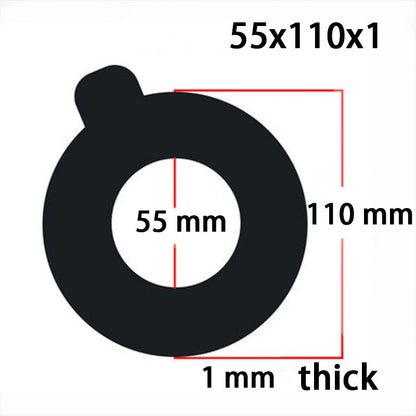 10pc Bucket Pin Shim Kit 55mm for Cat Bobcat Deere Komatsu
