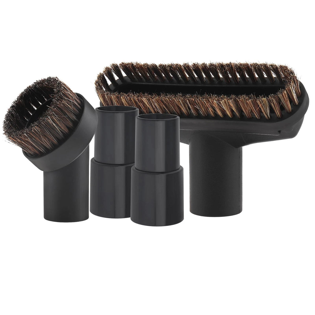 4Pcs 1-1/4" Vacuum Attachments & Brushes, 5.9" Floor Brush