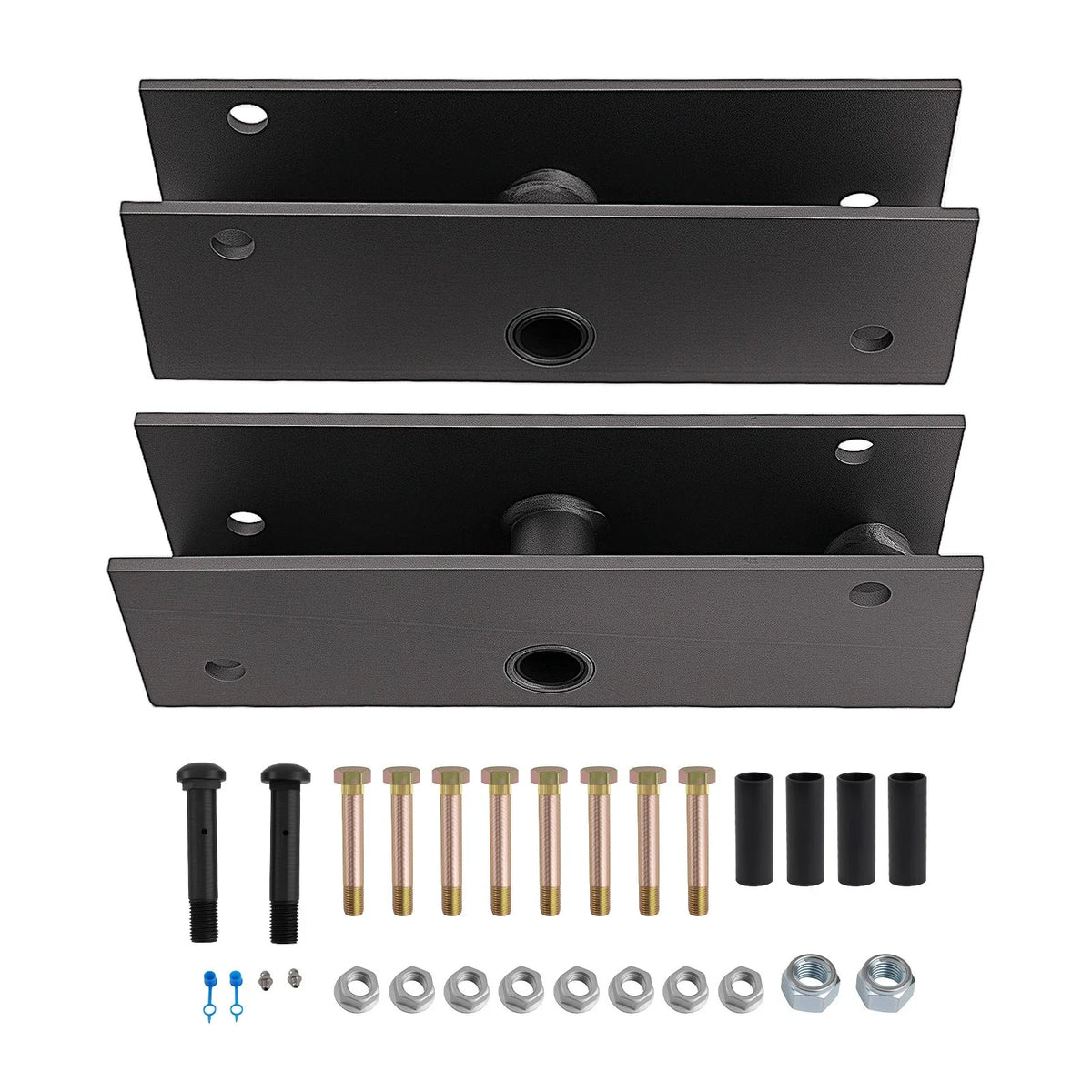 12" Steel Equalizer Hanger Kit for Dual Axle Trailer (2" Wide)