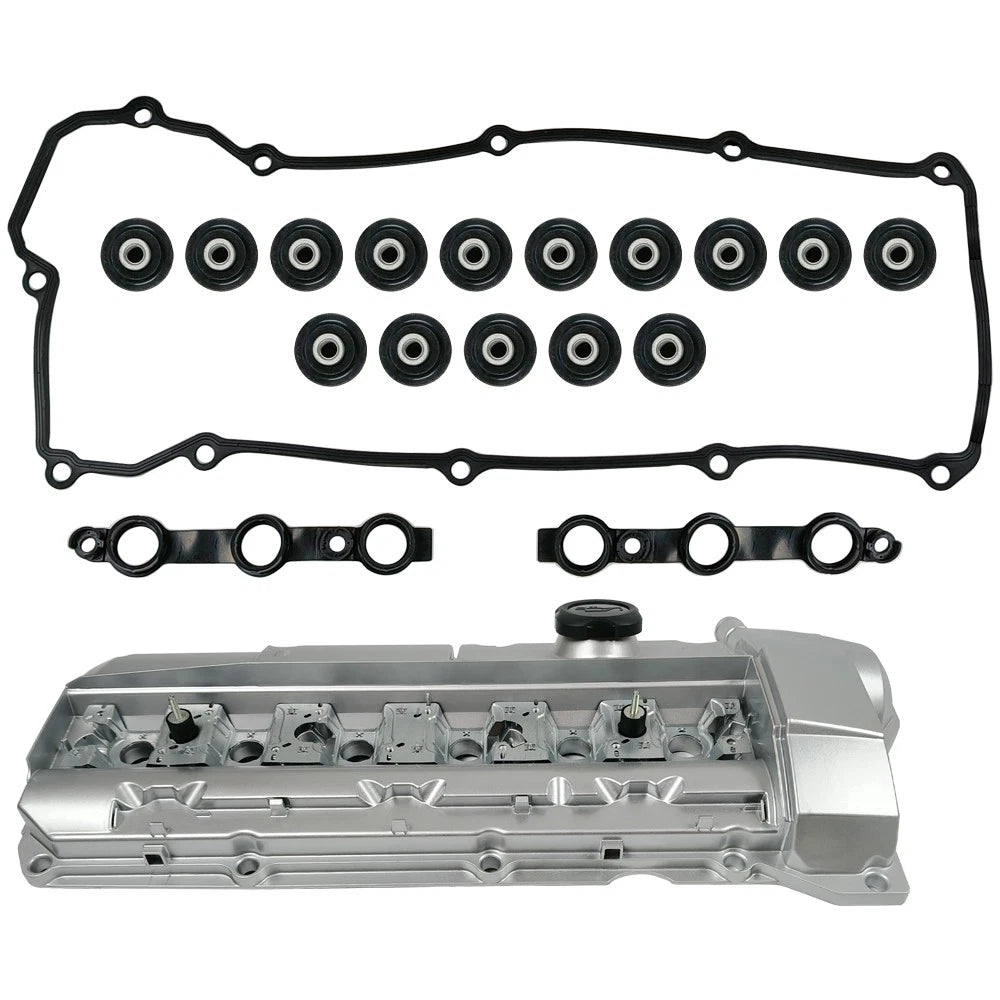 Aluminum Valve Cover for BMW E36 328i (1996–1998), E39 528i (1997–1998) 11121748630, 11-12-1-748-630