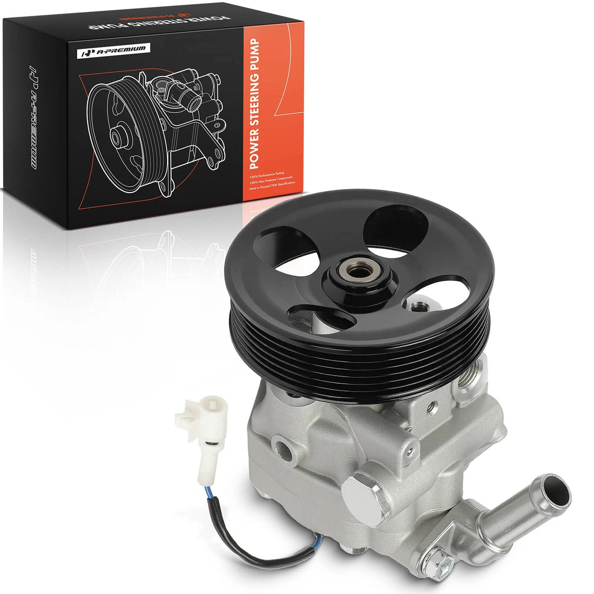 Power Steering Pump with Pulley for Subaru Outback Legacy (2010–2014) 34430AJ020, 34430AJ021, 21-480