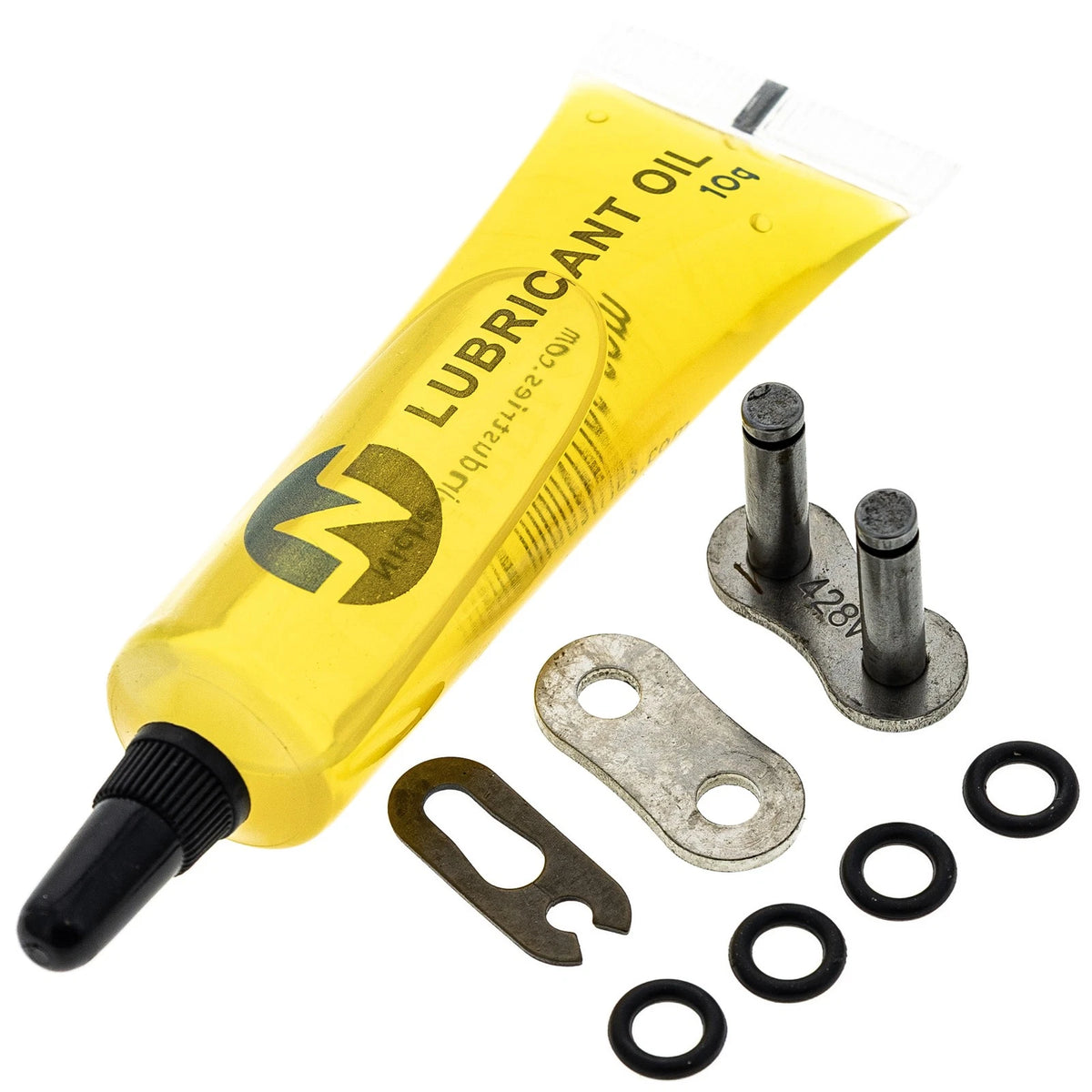 NICHE 428 Drive Chain 140 Links O-Ring for Motorcycle (519-CDC2497H, 5386)