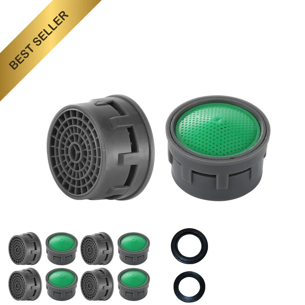 10Pc Faucet Aerator Insert for Bathroom Sink (4.75 GPM)