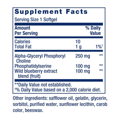 Cognitex Basics Softgels for Life Extension (30 Count)