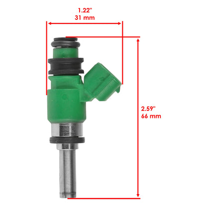 Fuel Injector for Yamaha Grizzly 700 4X4 (2007–2015) GX1041IJ106XG, 3B4137610000