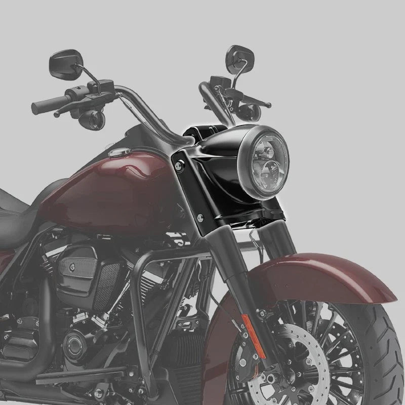 7'' Round Headlight Nacelle Cover for Harley Touring Road King (2014–Present)
