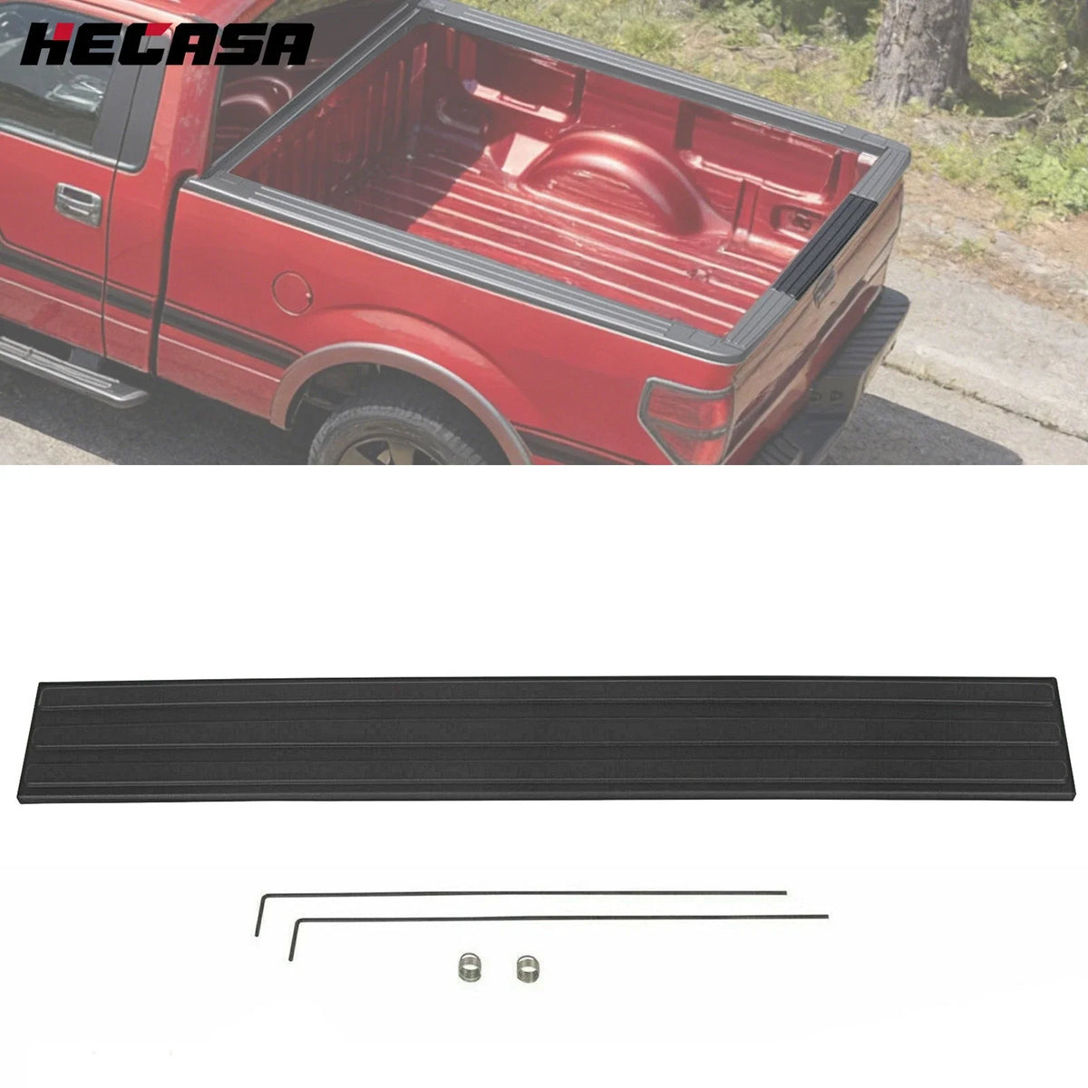 Tailgate Flex Step Center Molding Cap Trim for Ford F150 (2009–2014)