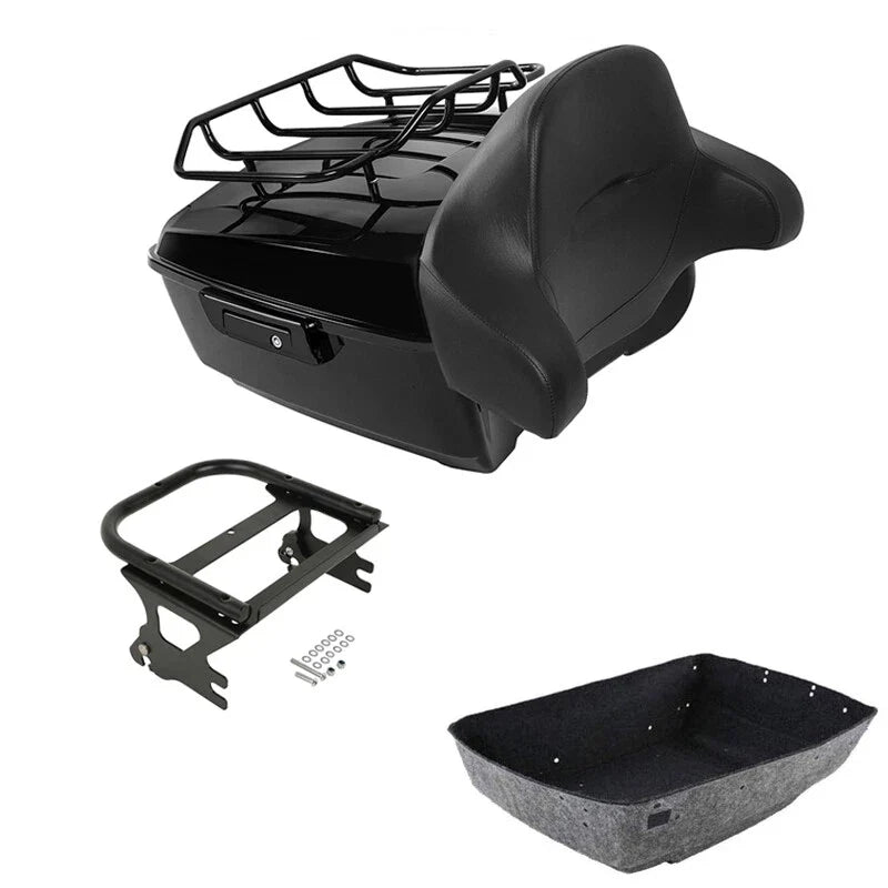 2X King Trunk Up Rack for Harley Touring Electra Glide (1997–2008)
