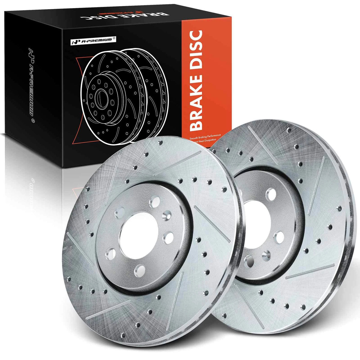 Front Drilled Brake Rotor for VW Jetta, Beetle, Golf (1999–2006) S-34168