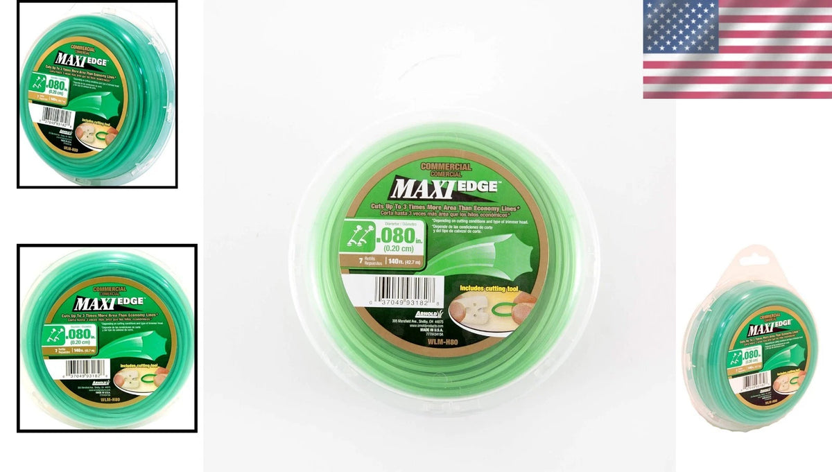 .08-Inch x 140-Foot Commercial Grade Trimmer Line for