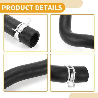 Radiator Hose for Ford Fiesta (2009–2024) No.C1B18B274AC Rubber Black