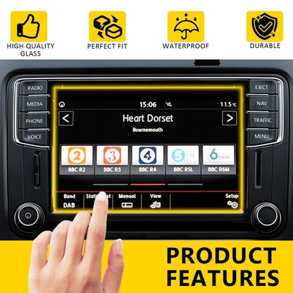 6.5'' Touch Screen Digitizer for VW Skoda MIB Car STD2 Radio (200-680)