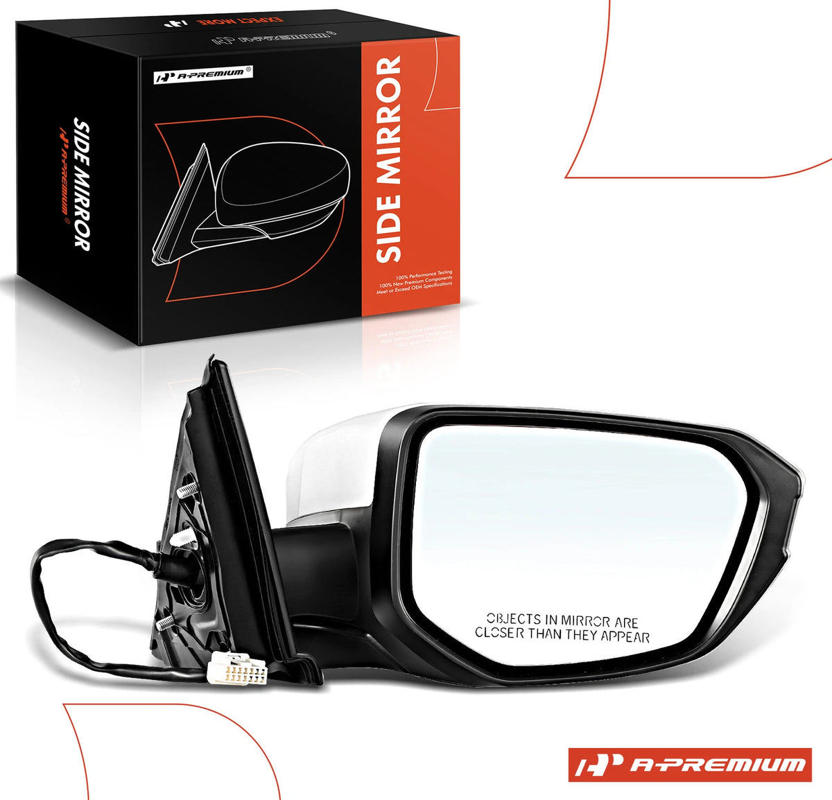 Power Mirror for Honda Civic (2016–2021) - 76208TBGA02ZA, HO1321284