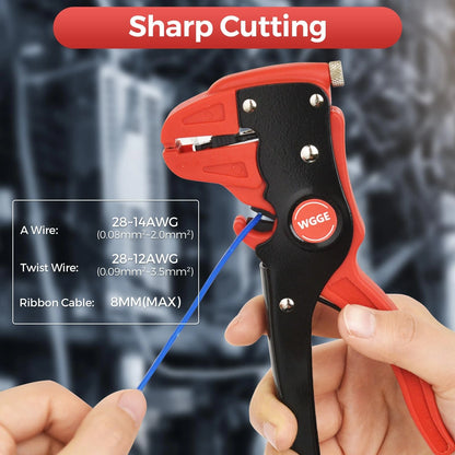 2X Automatic Wire Stripper Cutter for Electrical Cable Tool 1024 AWG