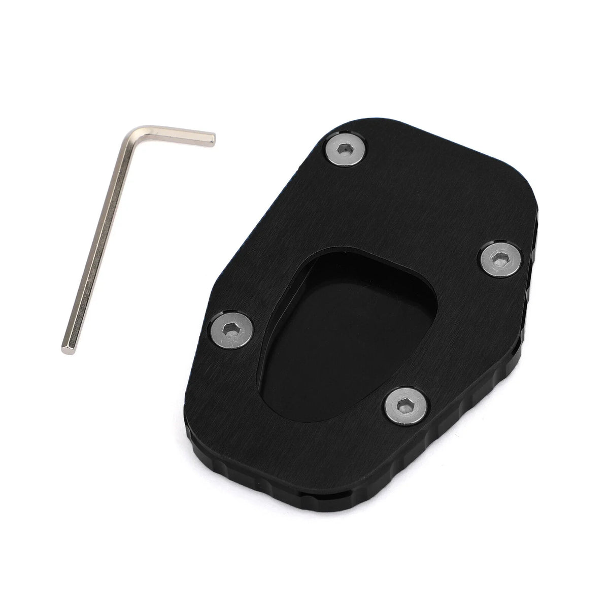 Kickstand Sidestand Enlarged Plate Pad for Yamaha Niken/GT (2019–2020) Black