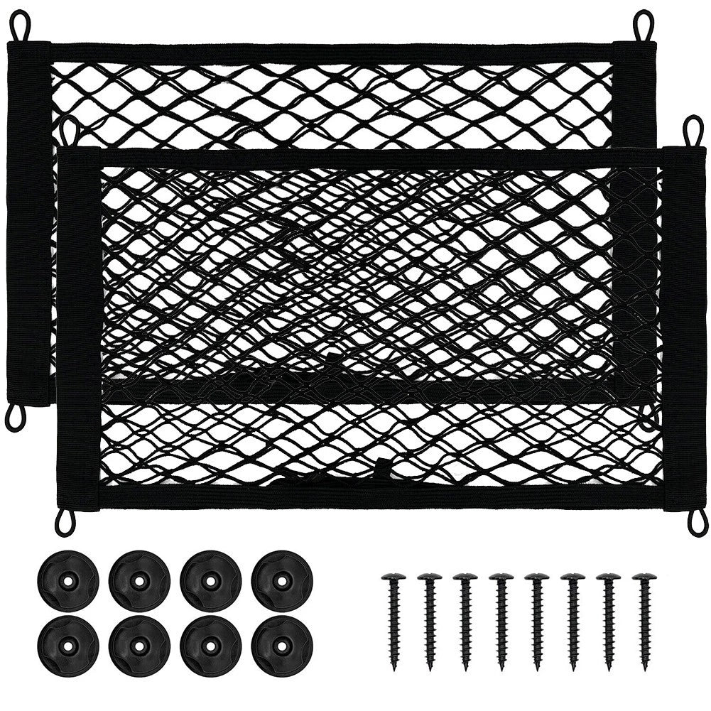 Large Elasticated Wall Mounted Storage Net for Camper Vans and Caravans