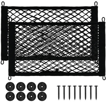 Large Elasticated Wall Mounted Storage Net for Camper Vans and Caravans