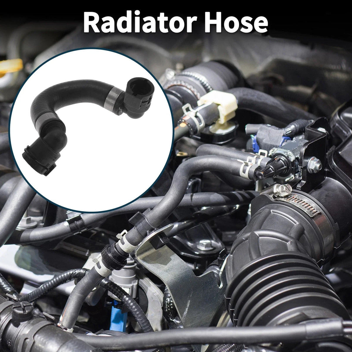 Radiator Hose No. 17127575430 for BMW F01 750LXi (2009–2015)