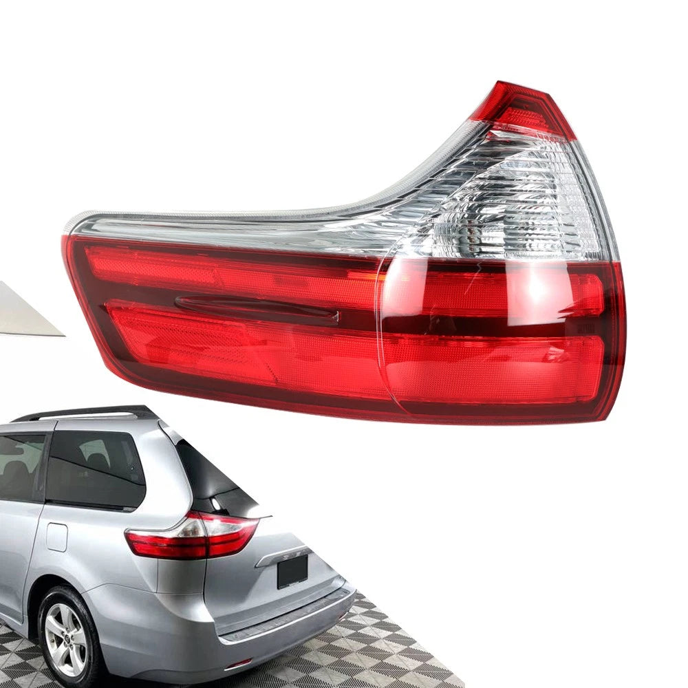 Left Driver Side Tail Light Brake Lamp for Toyota Sienna (2015–2020) 8156008050, TO2804123