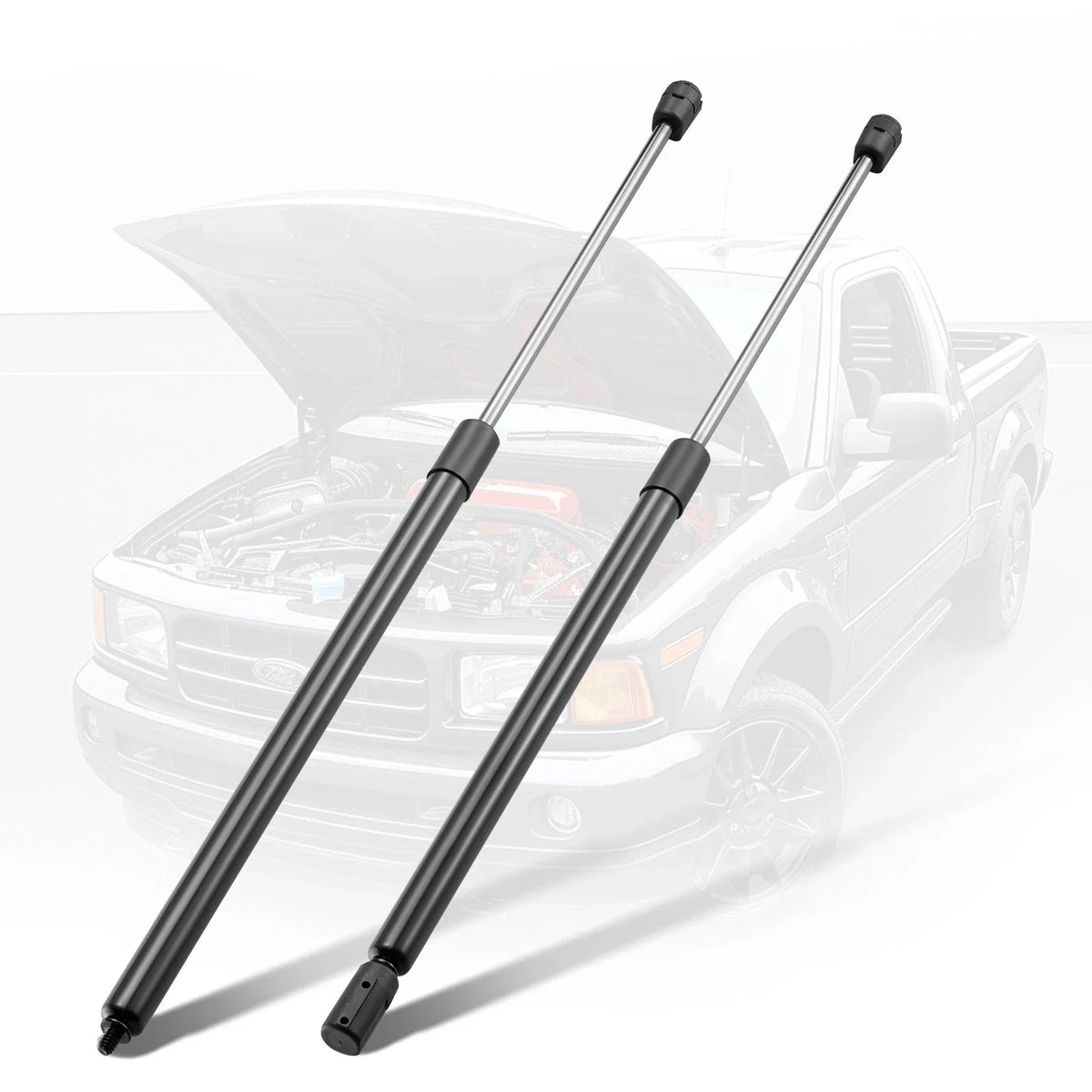 Set of 2 Hood Lift Support Struts for Mercedes-Benz CLK55 AMG (2003–2004)