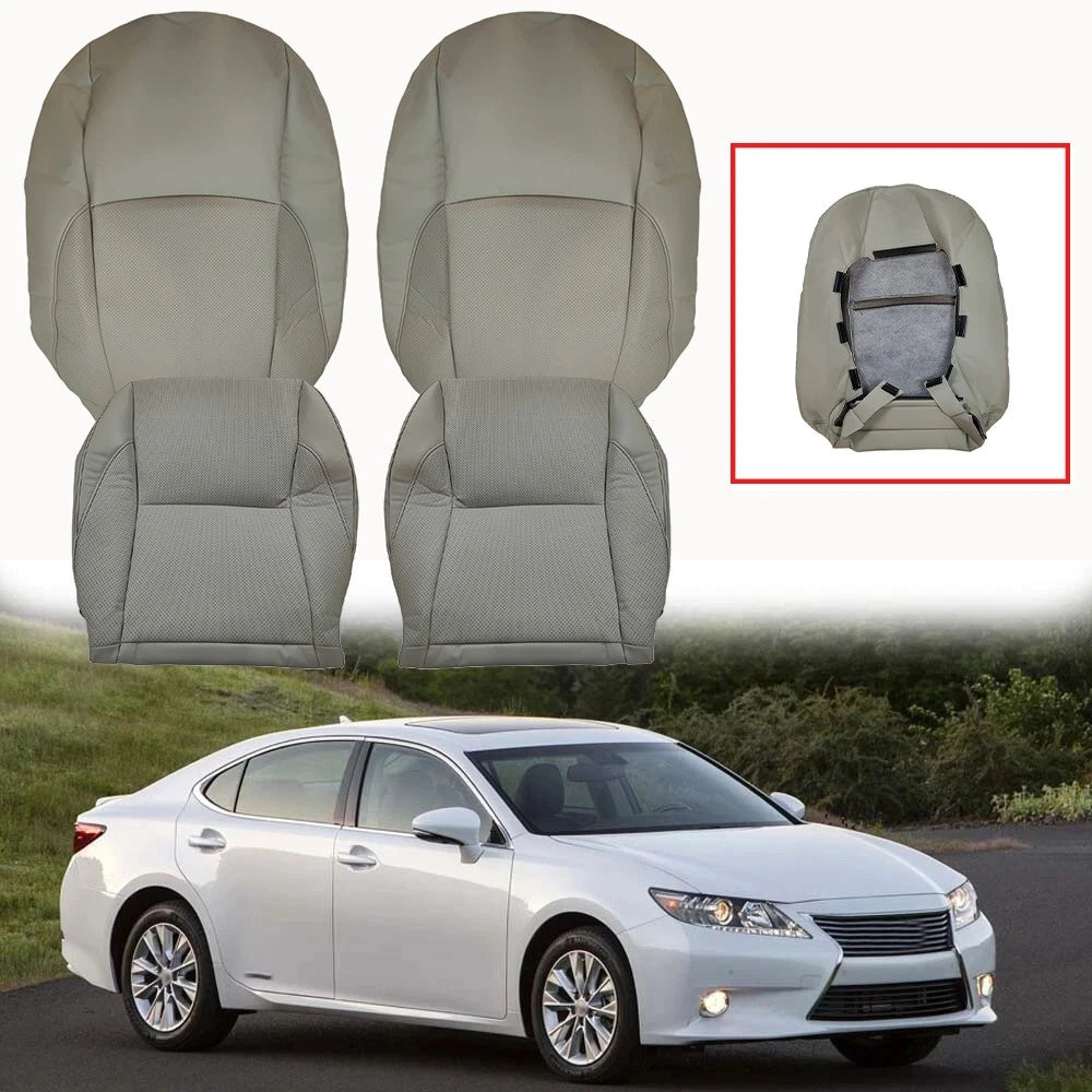 Leather Seat Cover Set for Lexus ES350 (2007–2012) - Gray