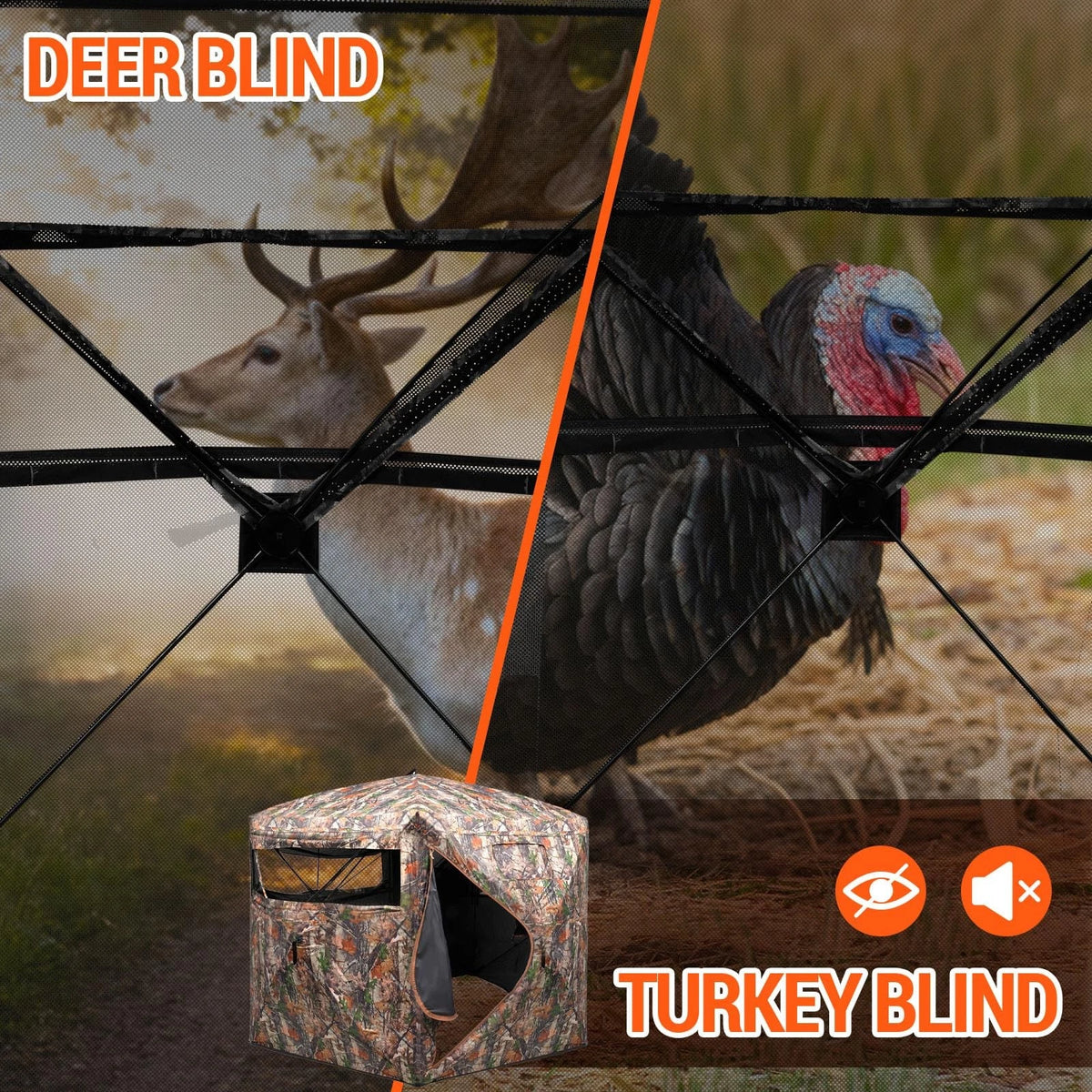 270 Degree Hunting Blind for FUNHORUN