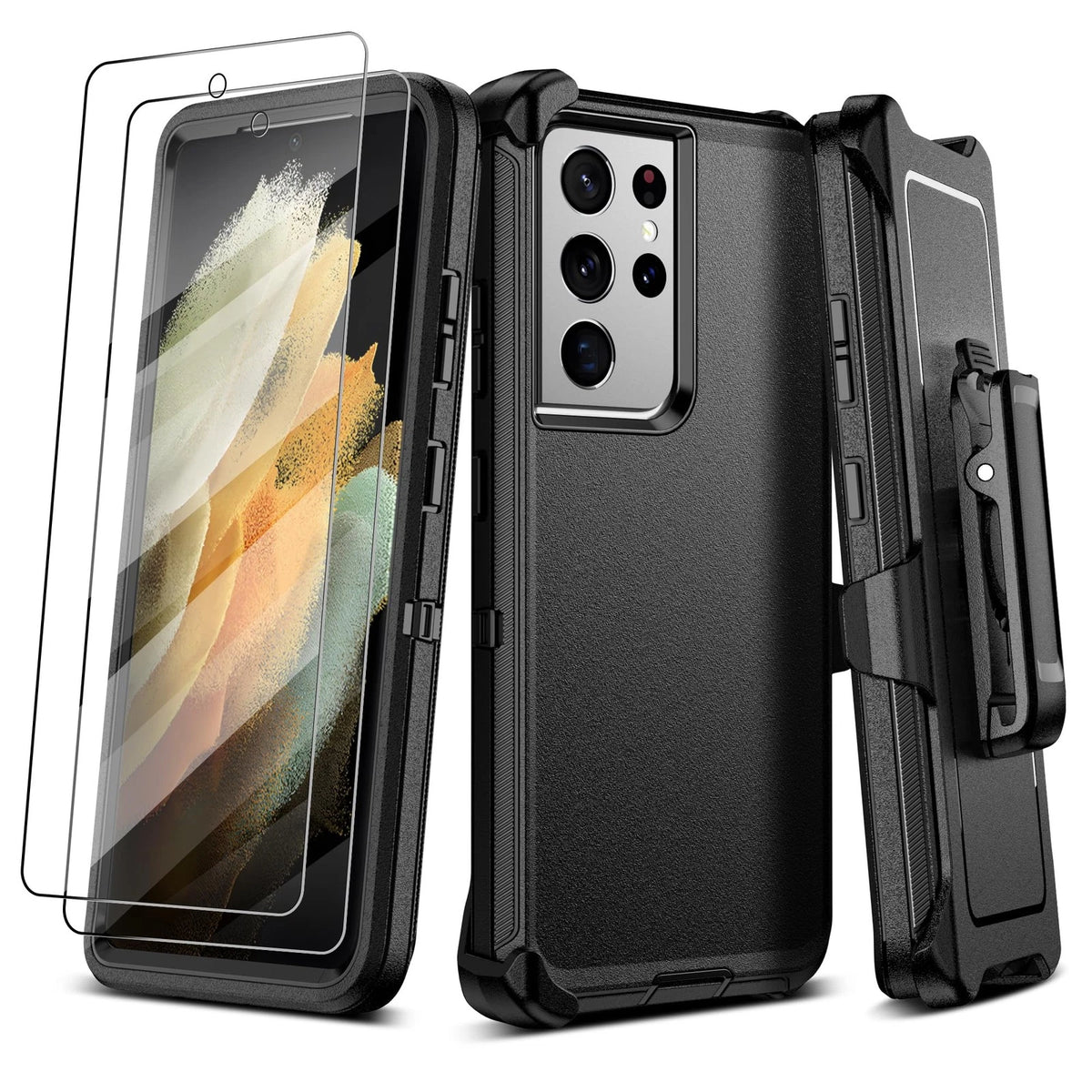 Pilaru Holster with Belt Clip for Samsung Galaxy S21 Ultra