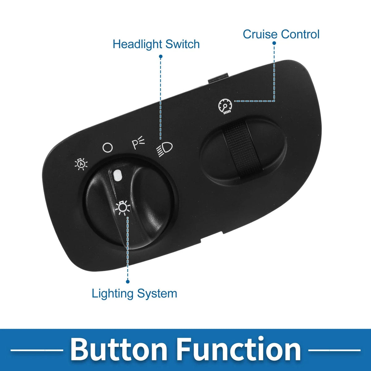 Headlight Switch No.YL3Z11654CAA/DS1380 for Ford F150 (2004–2008)