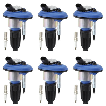 Ignition Coil and Spark Plug Kit for Chevy Olds Isuzu Ascender (2005–2008) - 18085071, UF303T, 12568062, 71760623, 8125690620