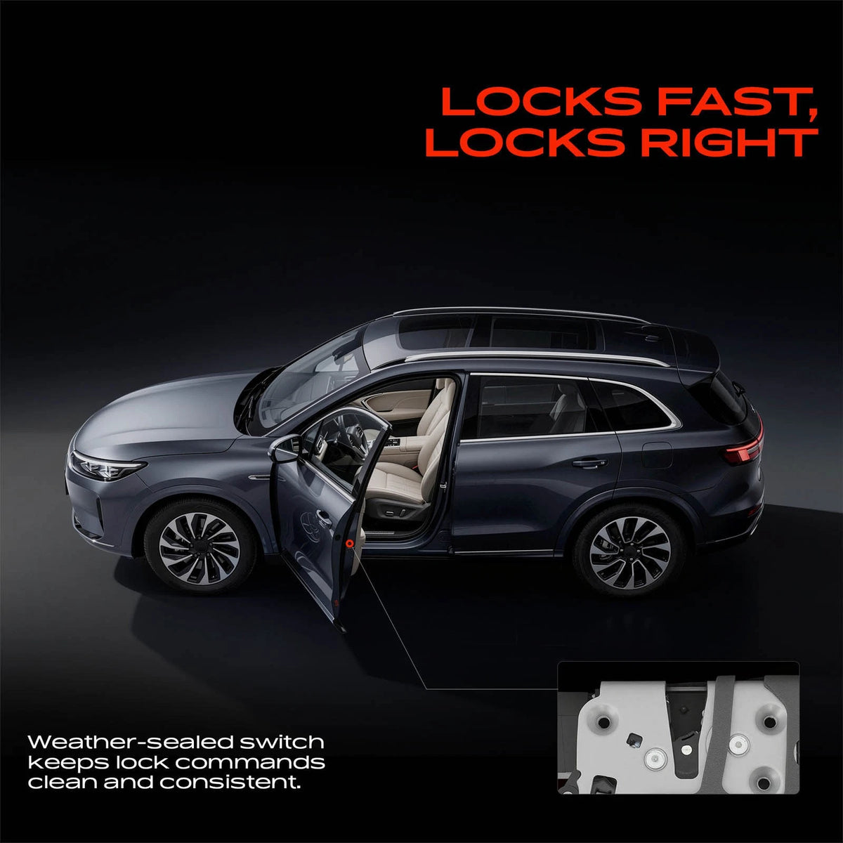 Front Right Door Lock Actuator for Ford Escape Focus Lincoln MKC (2013–2019) CP9Z5421812A EJ7Z5821812A 937-655