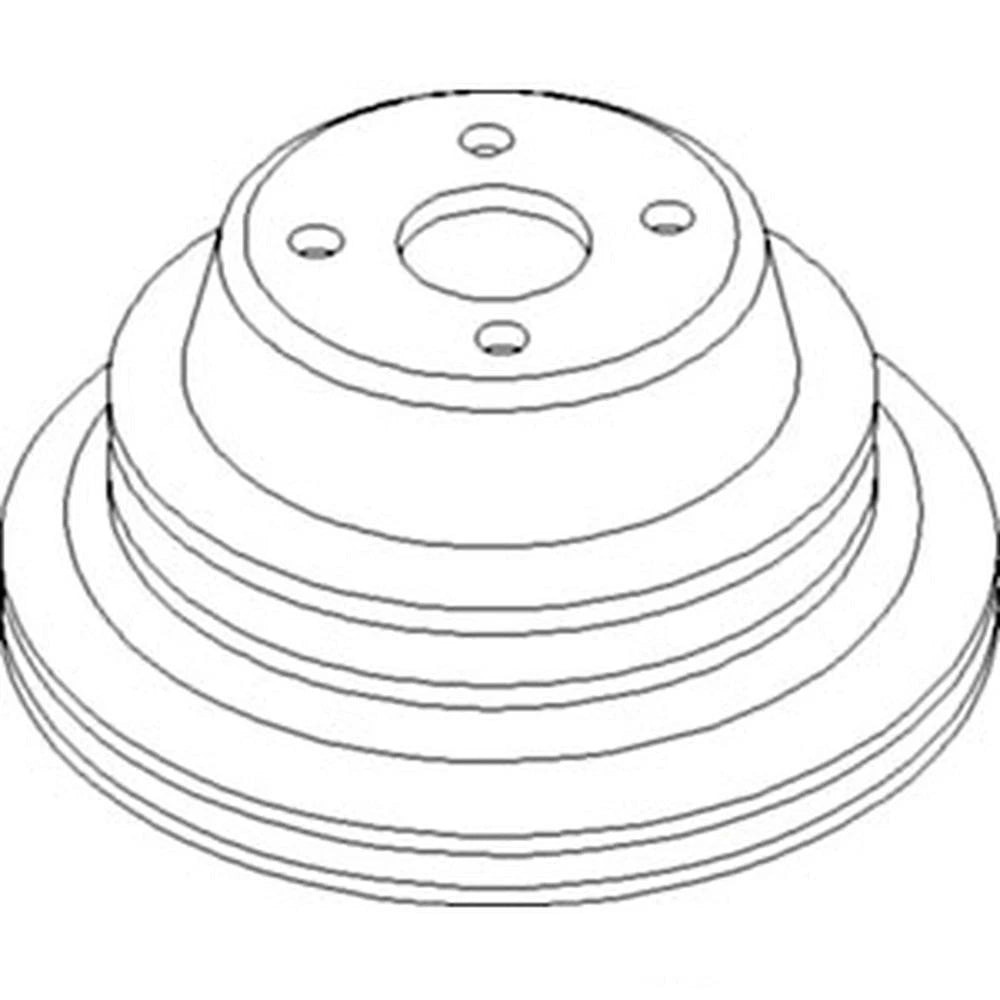 Water Pump Pulley for 595 685 695 885 895 (Fits 84624C1, 84624C1-A)