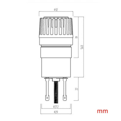 Replacement Capsule for Shure SM56 SM57 Microphone