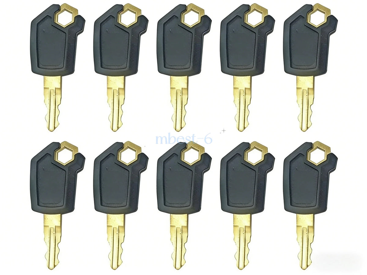 10x Ignition Keys for Caterpillar Loader Dozer (5P8500)