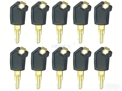 10x Ignition Keys for Caterpillar Loader Dozer (5P8500)
