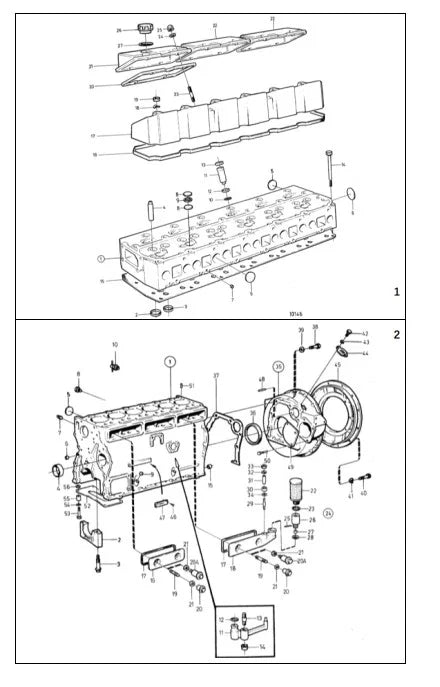 Decarbonizing Gasket Kit for Volvo Penta 41 42 43 Diesel Engine (Replace 3583787)