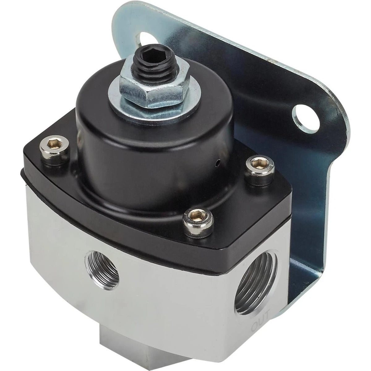 Fuel Pressure Regulator & Gauge for Speedway (5-12 psi, 0-15 psi) 9100608