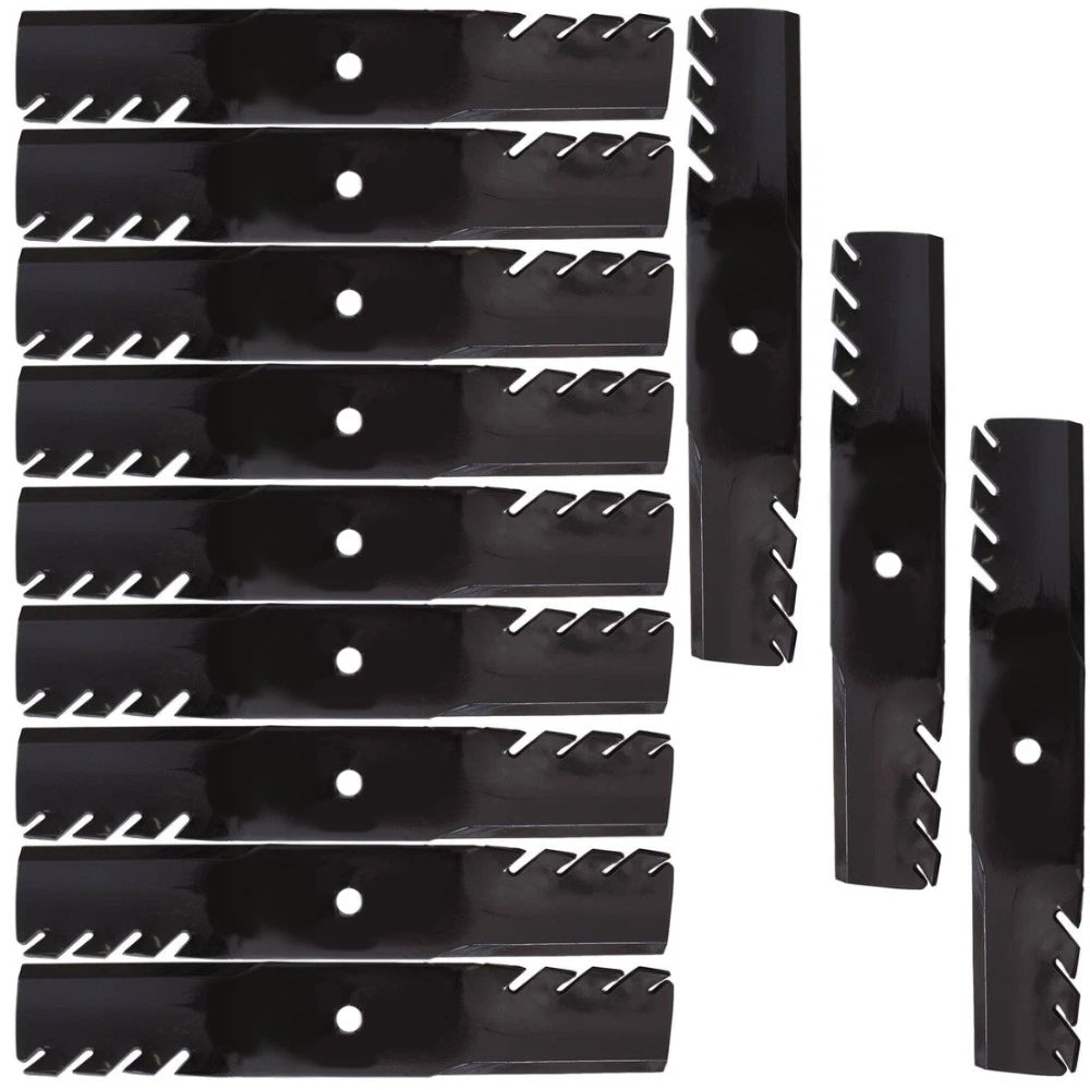 12 Toothed Mulching Blades for Dixie Chopper 50" Cut Mowers