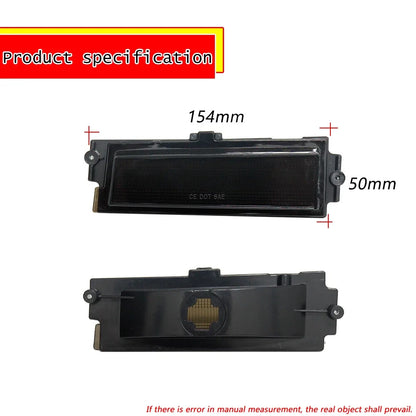 Smoked Front & Rear Fender Side Marker Lights for Chevy Monte Carlo SS (1981–1988)