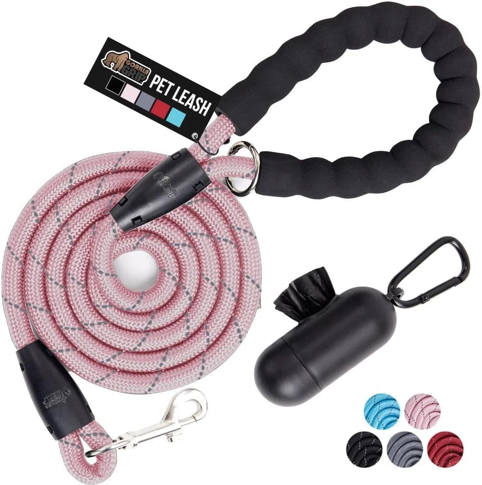 Heavy Duty Reflective Dog Leash for Small Dogs (33lb)