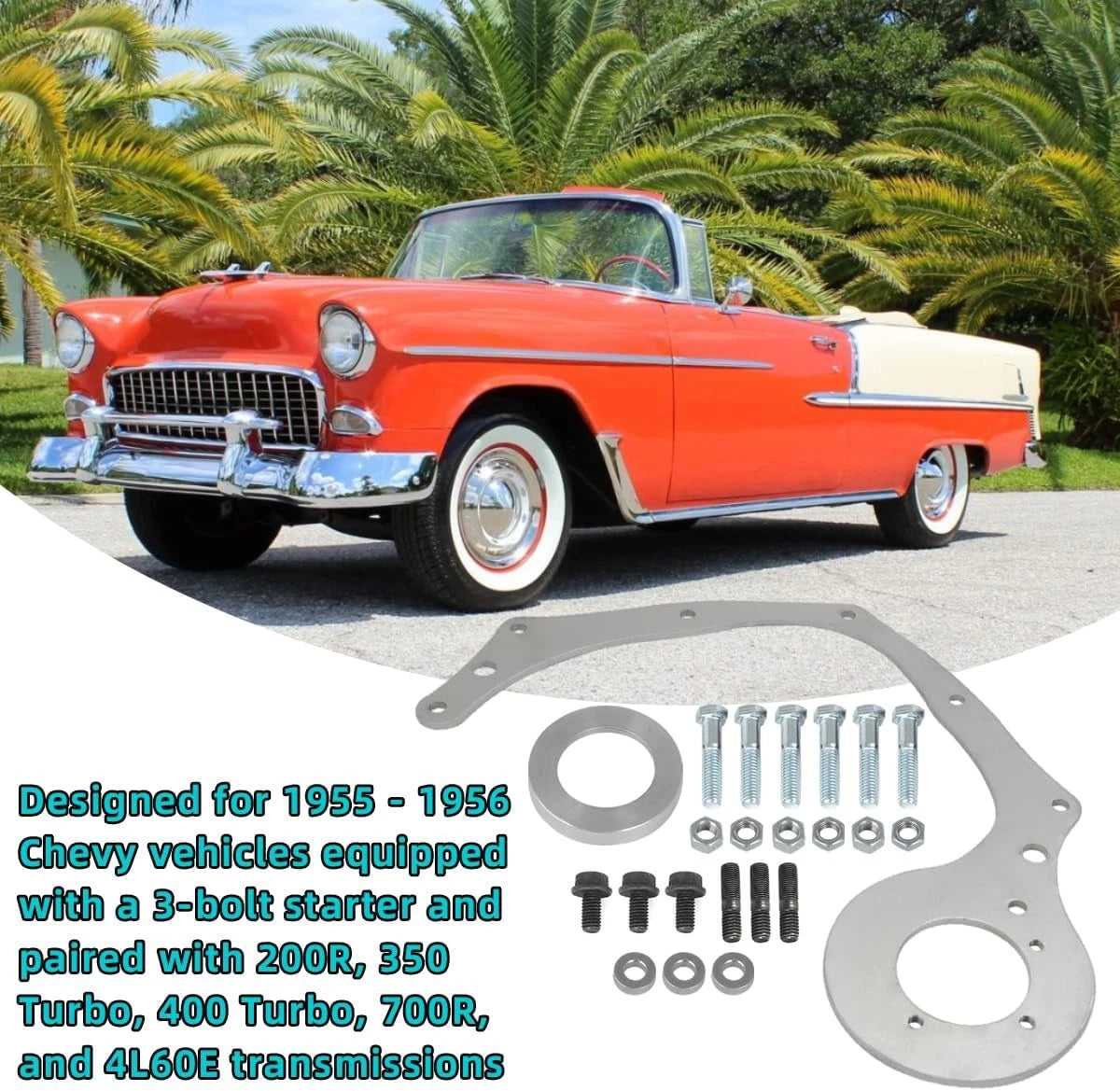 Starter Plate for Chevy (1955–1956) GM #3965589