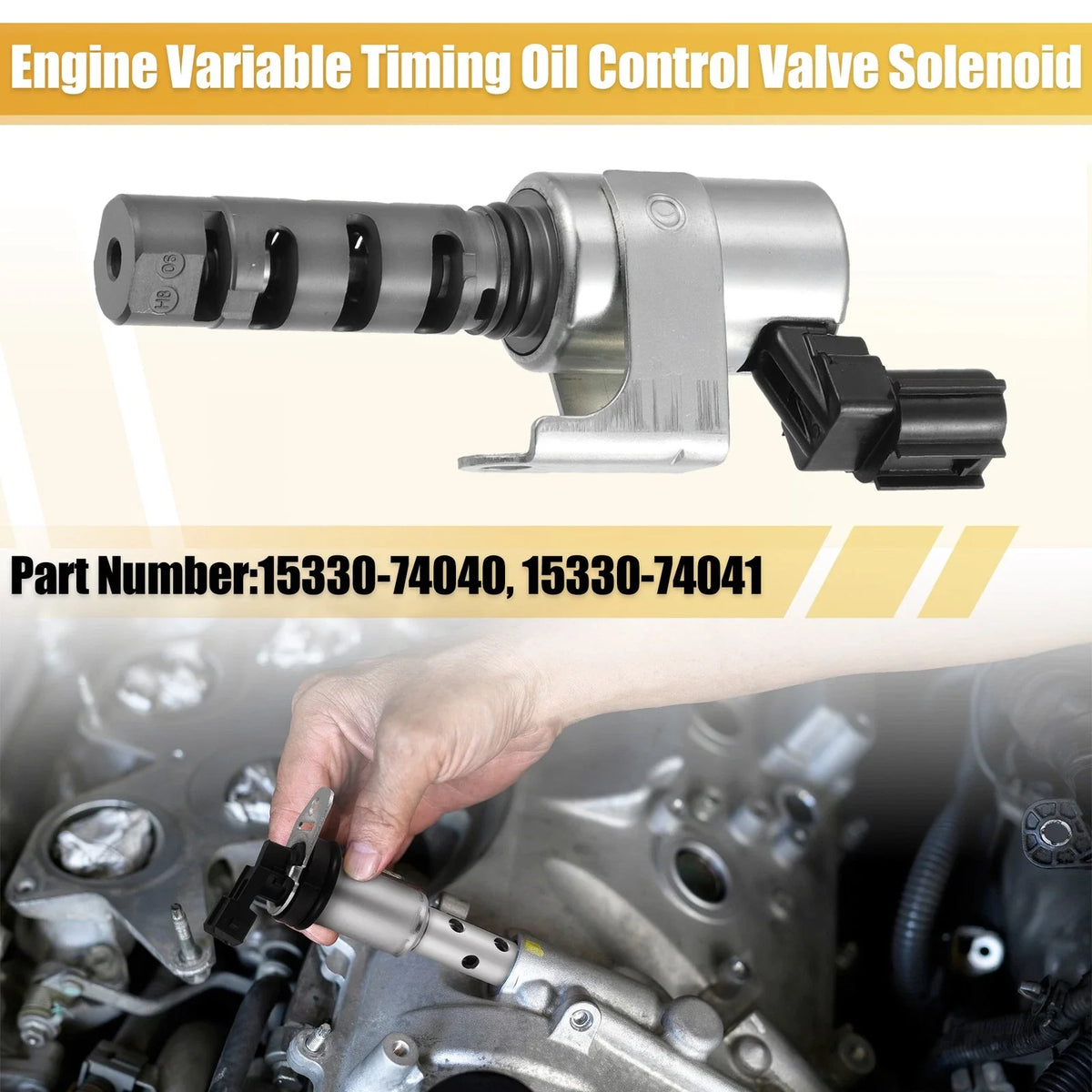 VVT Oil Control Valve for Toyota (15330-74040)
