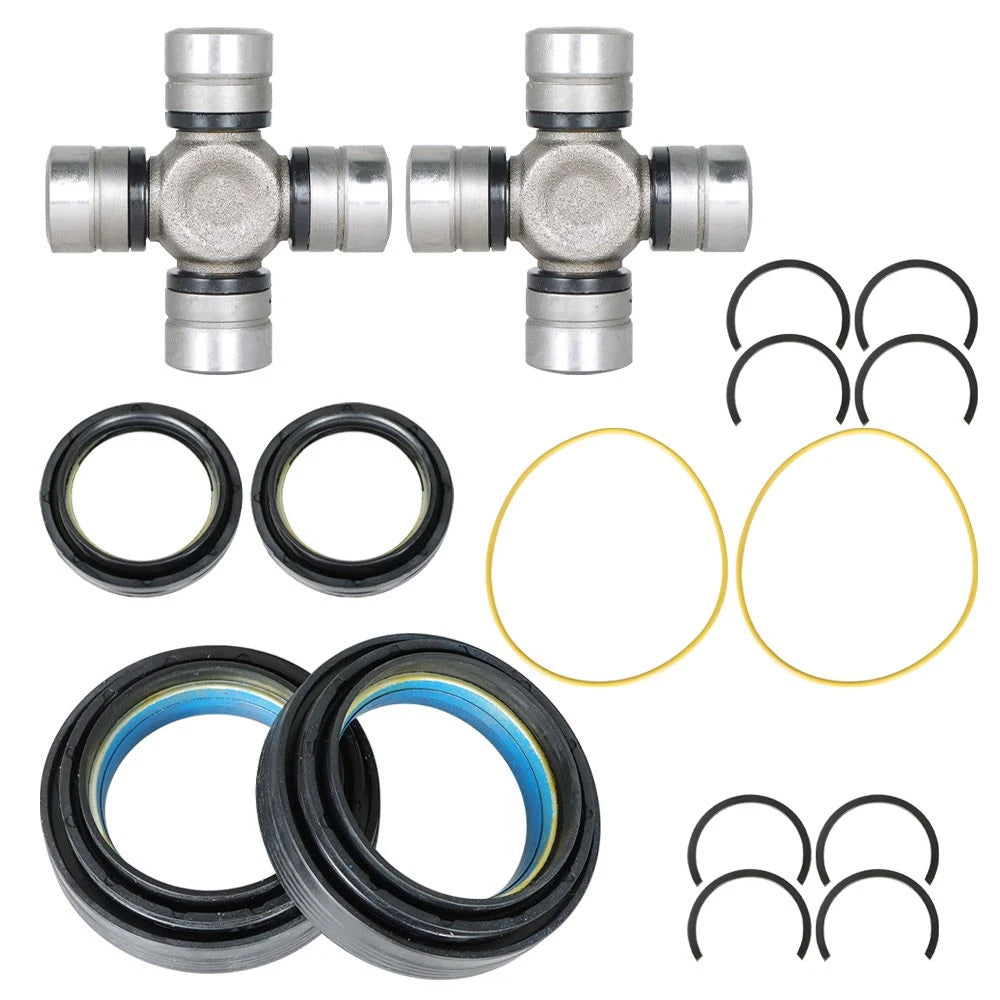 Front Axle Seal & U Joint Kit for Ford F250 F350 Excursion (1998–2003) 50381 SPL55-4X, 50491 2002692 41784-2, 25-332X