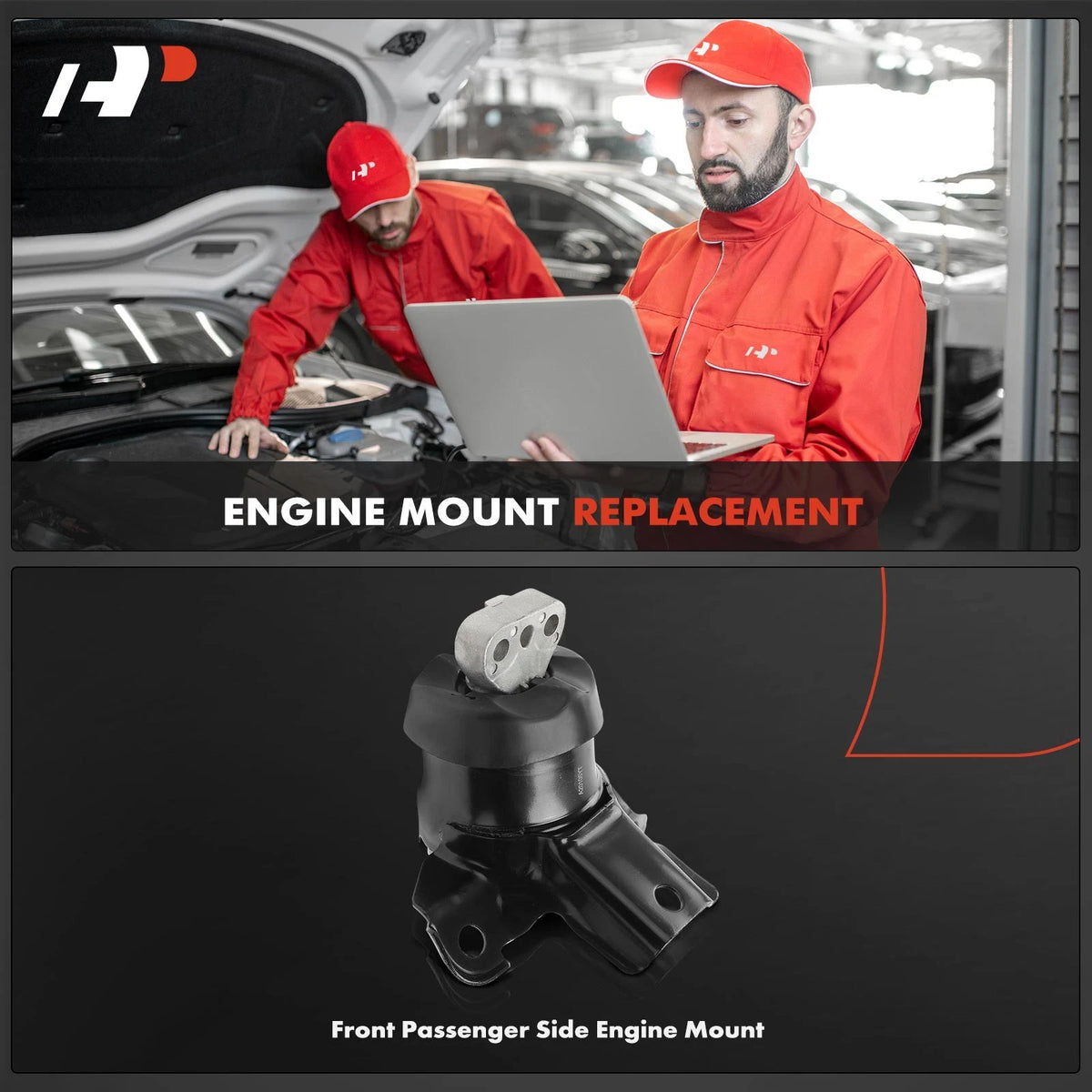 Front Right Engine Mount for Chevrolet Silverado 1500 GMC Sierra 1500 (85534479, A20105)