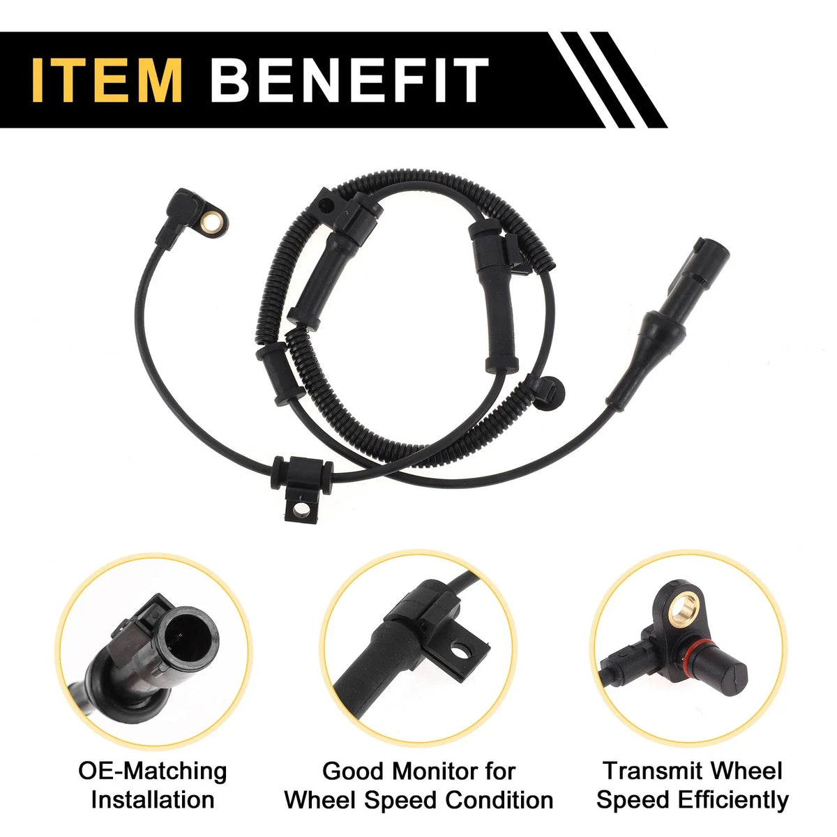 ABS Wheel Speed Sensor No. 5C3Z2C204BA for Ford F-250 Super Duty (2005–2010)