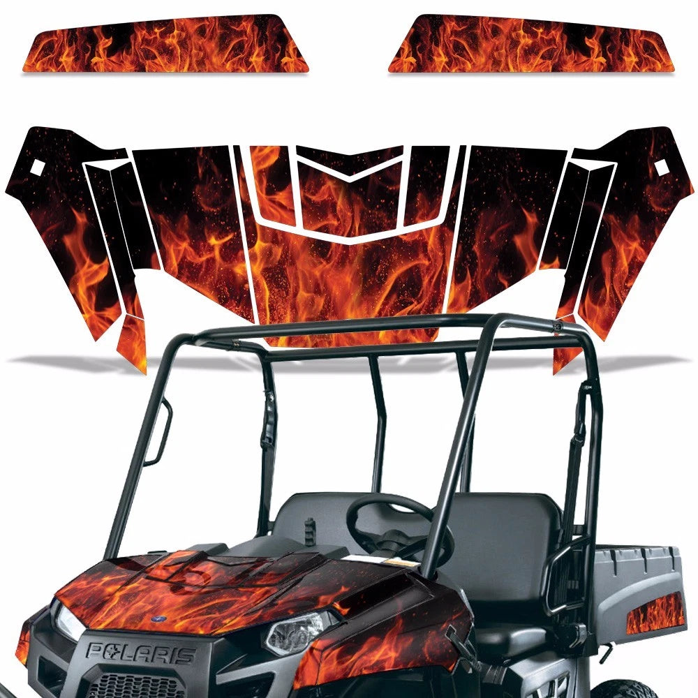 UTV Decals Graphics Stickers for Polaris Ranger EV (2009–2015)