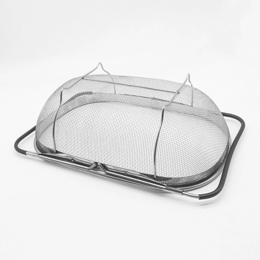 Stainless Steel Collapsible Drain Basket for Fruits Vegetables Rice