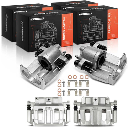 Set of 4 Brake Calipers for Dodge Dakota (2003–2004) 5093388AA, 5096312AA, 5093353AA, 5093347AA