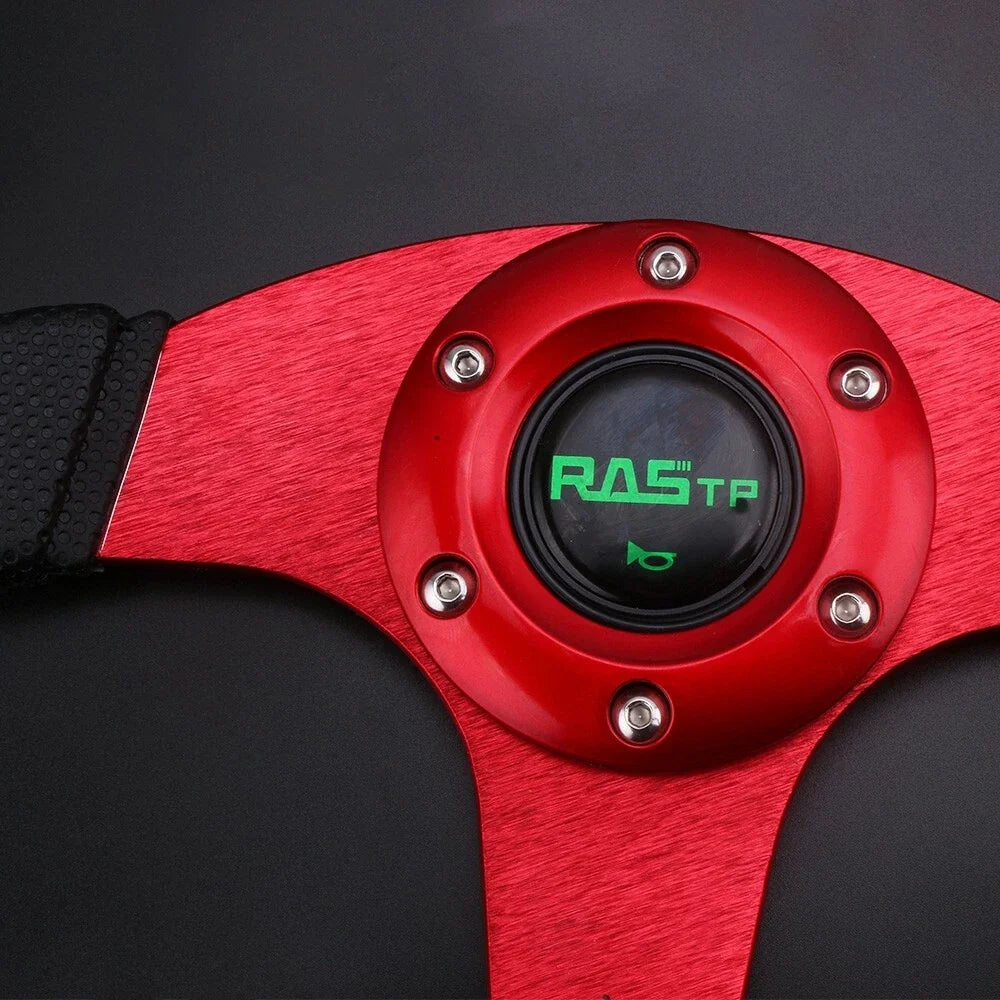 Universal 6 Bolt 13" 340mm Racing Drifting Sport Steering Wheel