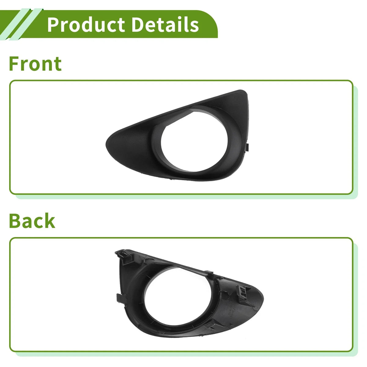 1 Pc Fog Light Grill for Toyota Yaris (2011–2014) No. 8148252320