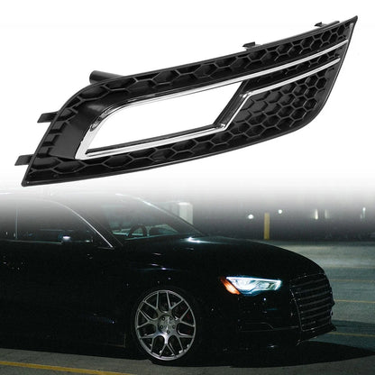 Front Right Fog Light Grille Cover Trim 8K0807682K for Audi A4L (2013–2016)